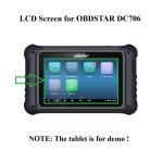 LCD Screen Display Replacement for OBDSTAR DC706 ECU Tool